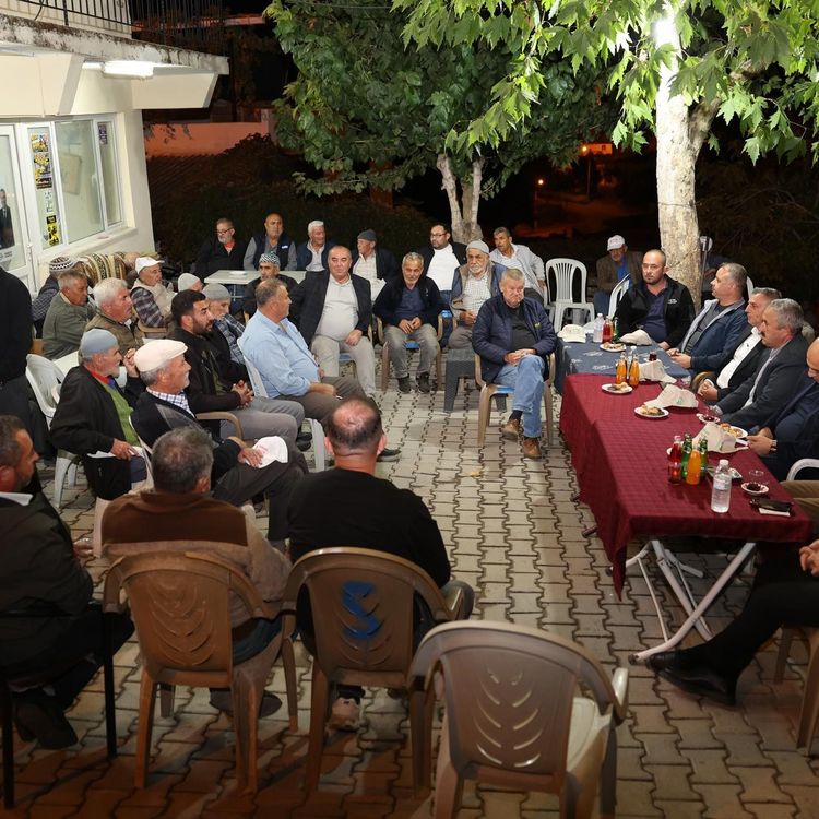 Başkan Şimşek Çınarlıkuyu’da vatandaşlarla buluştu