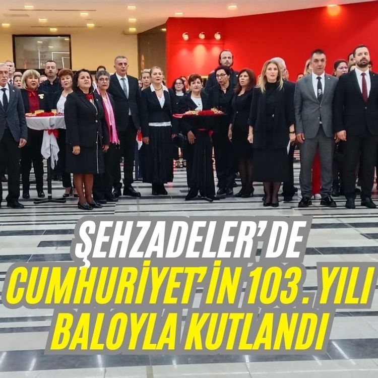 Şehzadeler’de Cumhuriyet’in 103. yılı baloyla kutlandı
