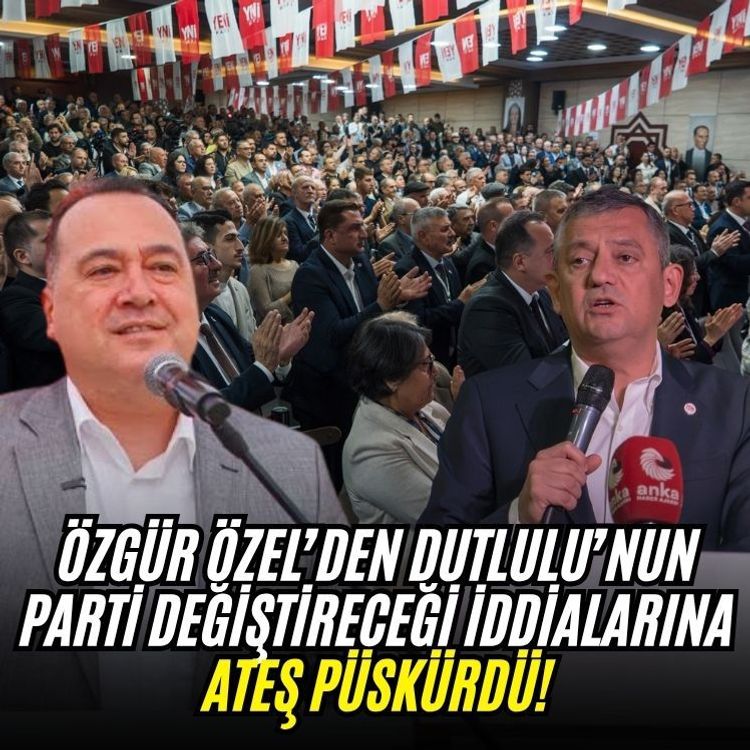 Özgür Özel’den Dutlulu’nun parti değiştireceği iddialarına ateş püskürdü!