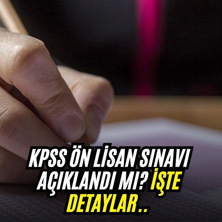 KPSS Ön Lisan sınavı açıklandı mı? İşte detaylar..