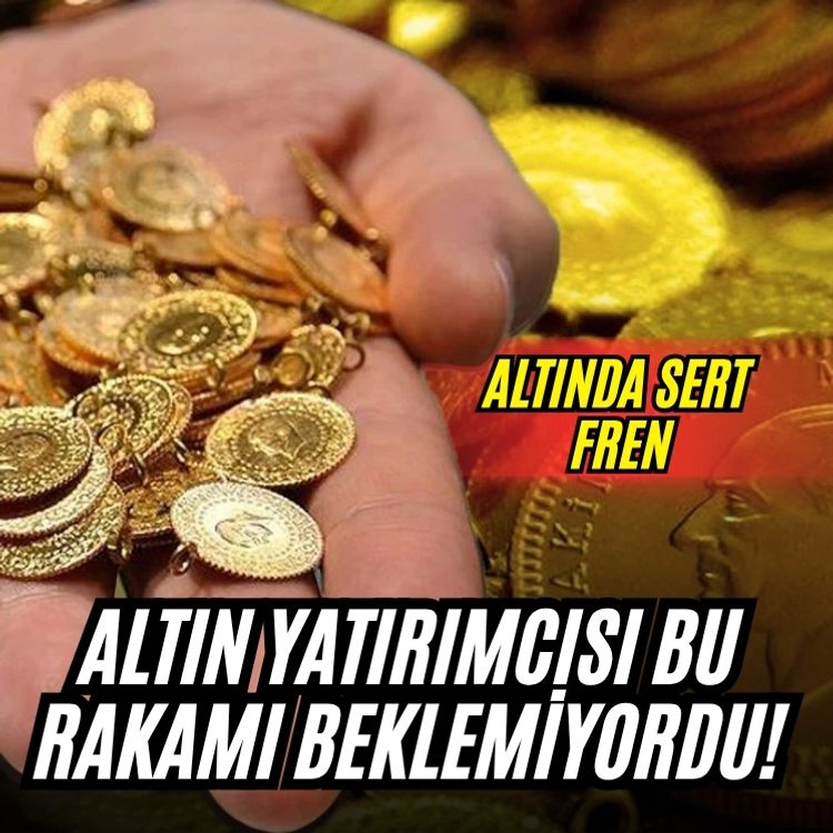 Altında sert fren!