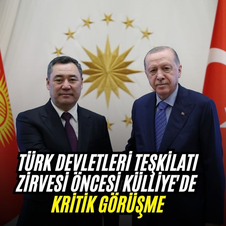Türk Devletleri Teşkilatı zirvesi öncesi Külliye'de  kritik görüşme