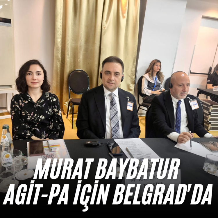 Murat Baybatur AGİT-PA için Belgrad'da
