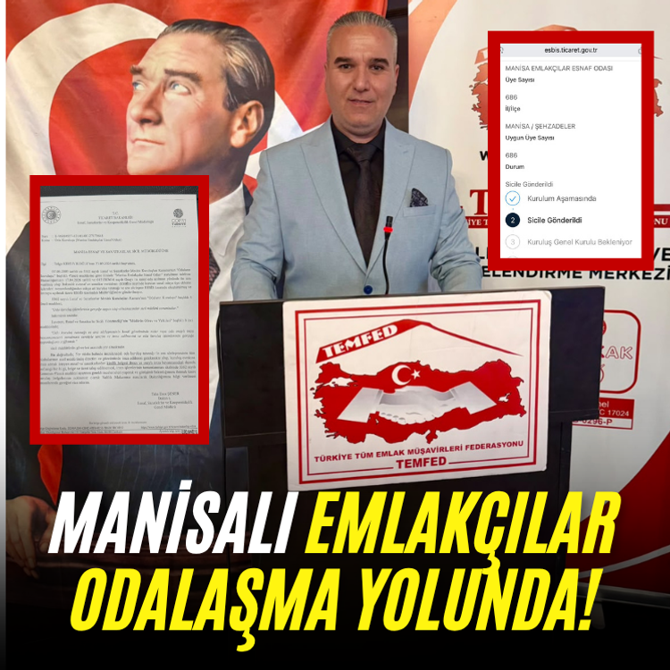 Manisalı emlakçılar odalaşma yolunda!