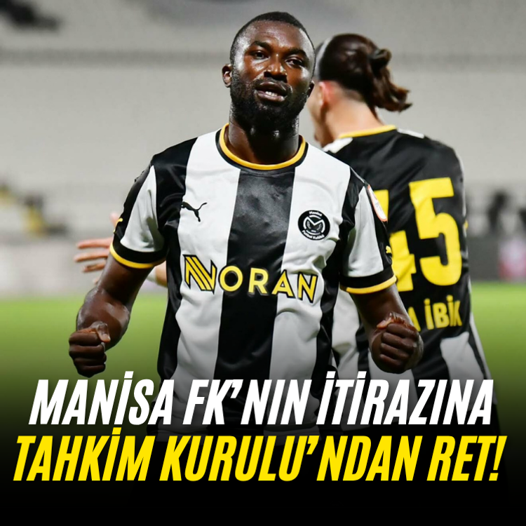 Manisa FK’nın itirazına Tahkim Kurulu’ndan ret!