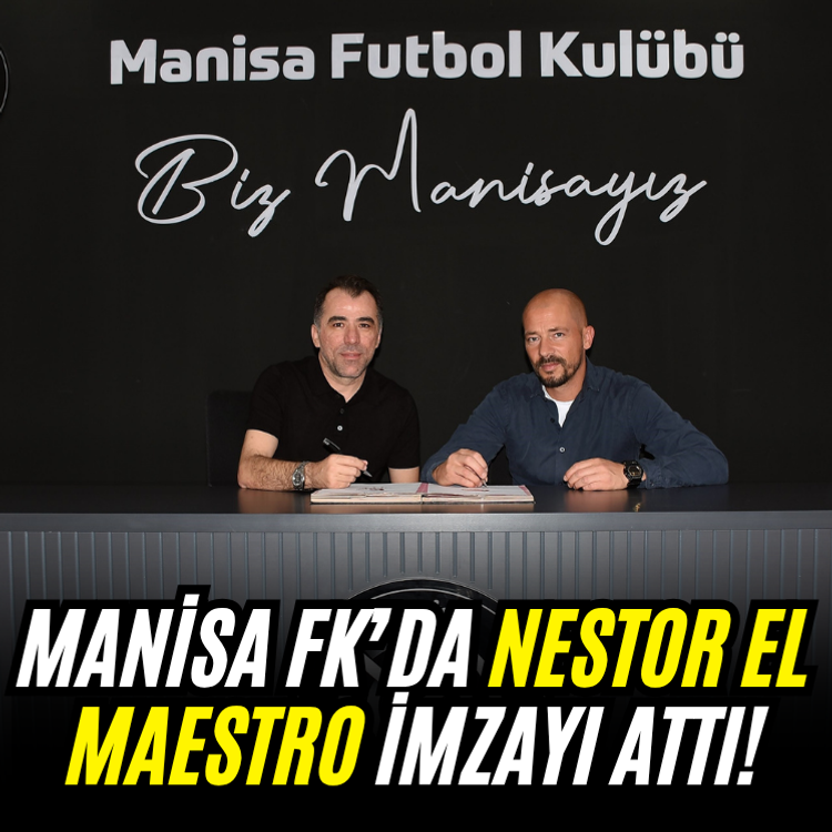 Manisa FK’da Nestor El Maestro imzayı attı!