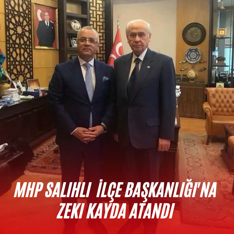 MHP Salihli  İlçe Başkanlığı'na Zeki Kayda atandı
