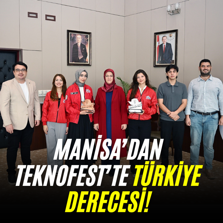 Manisa’dan TEKNOFEST’te Türkiye derecesi!