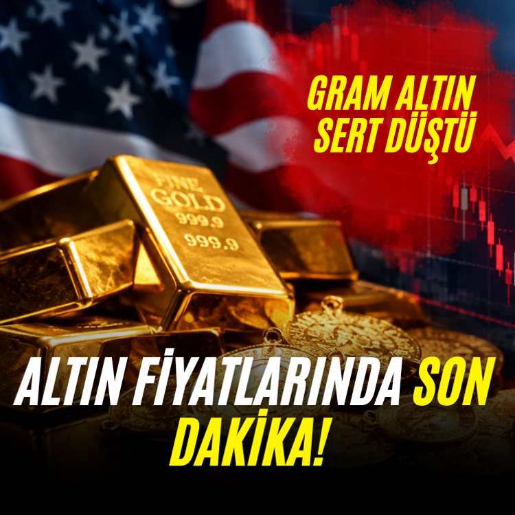 Altın fiyatlarında son dakika! Gram altın sert düştü