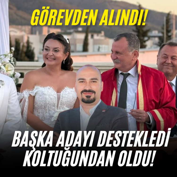 Başka adayı destekledi koltuğundan oldu! Özge Arslan görevden alındı
