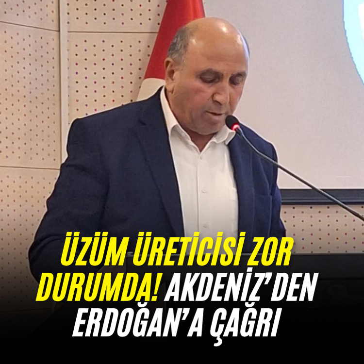 Üzüm üreticisi zor durumda! Akdeniz’den Erdoğan’a çağrı
