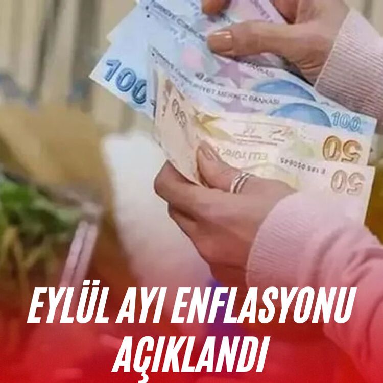 Eylül ayı enflasyonu açıklandı