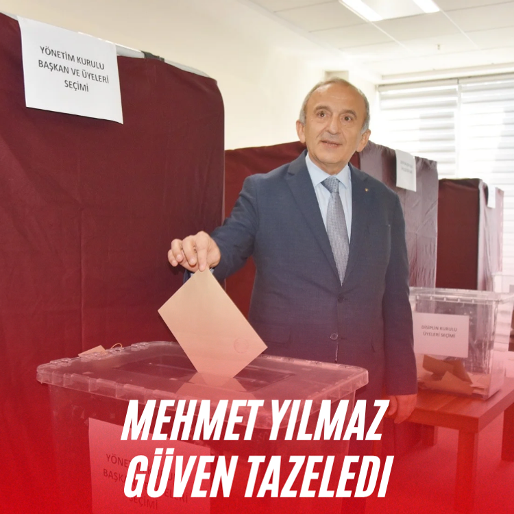 Manisa TSO’da Mehmet Yılmaz yeniden başkan seçildi