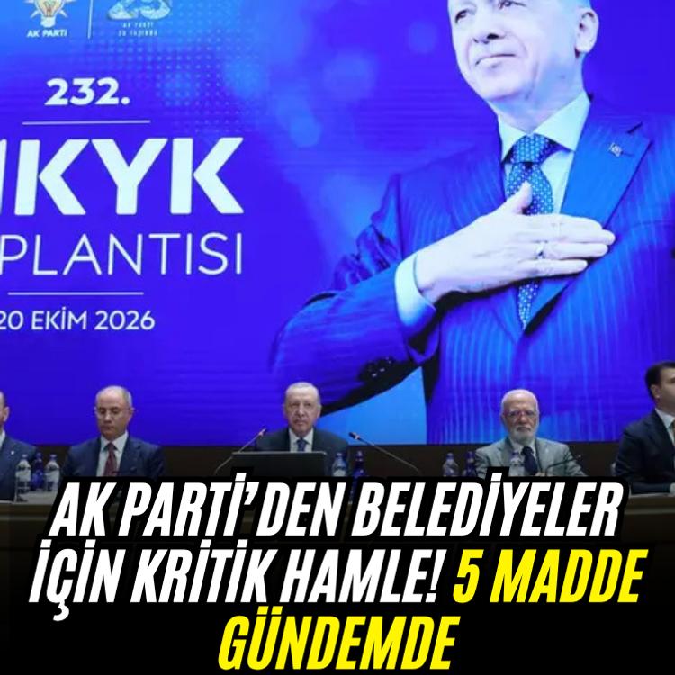 AK Parti’den belediyeler için kritik hamle! 5 madde gündemde