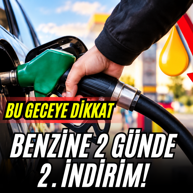 Benzine 2 günde 2. indirim! Bu geceye dikkat