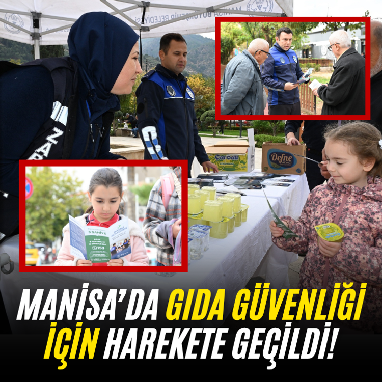 Manisa’da gıda güvenliği için harekete geçildi!