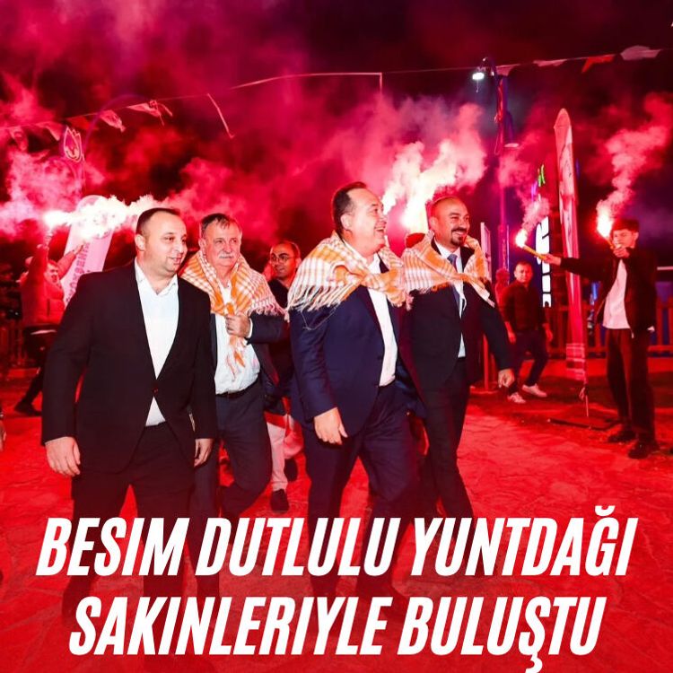 Besim Dutlulu Yuntdağı sakinleriyle buluştu