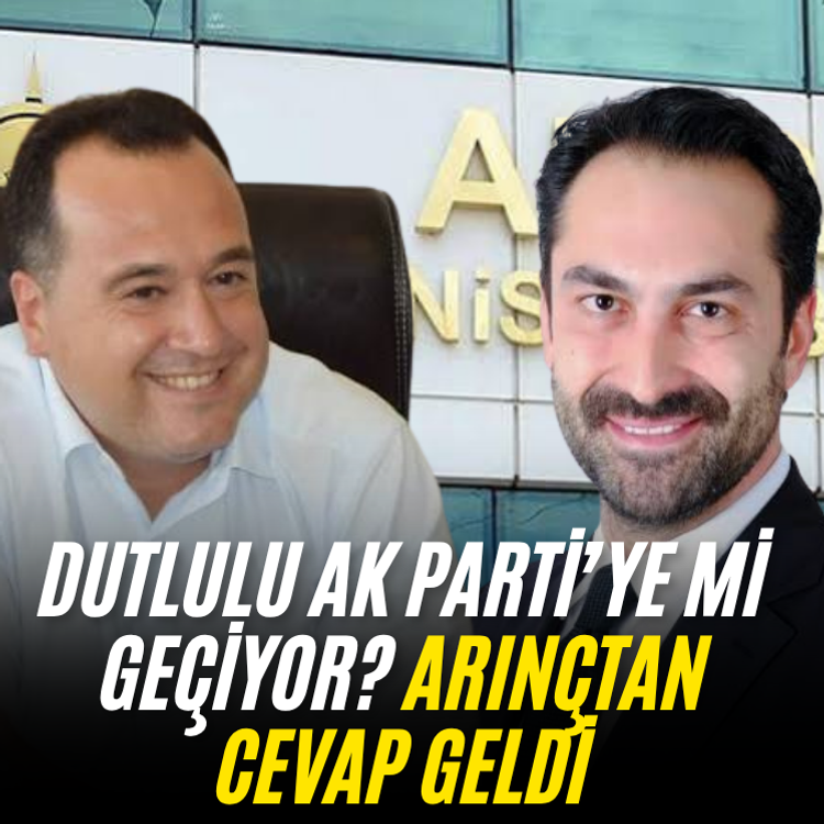 Dutlulu AK Parti’ye mi geçiyor? Arınç' tan cevap geldi