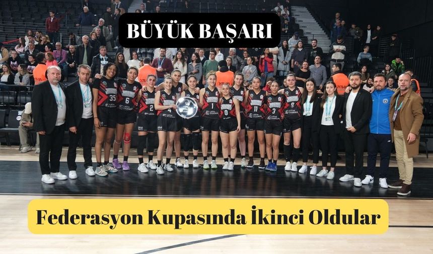 Manisa’nın tek kadın basketbol takımından büyük başarı