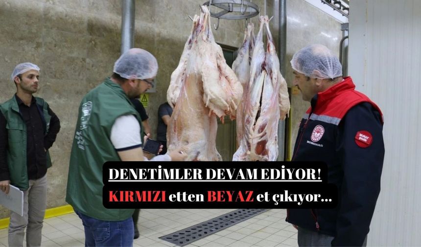 Bakanlık denetimleri devam ediyor: Kırmızı et ürünlerinden "kanatlı eti" çıkıyor