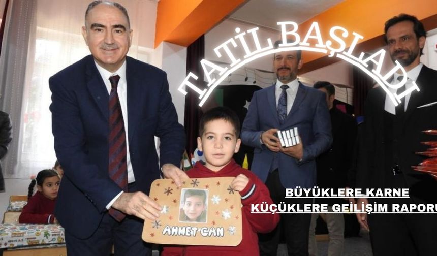 Tatil başladı