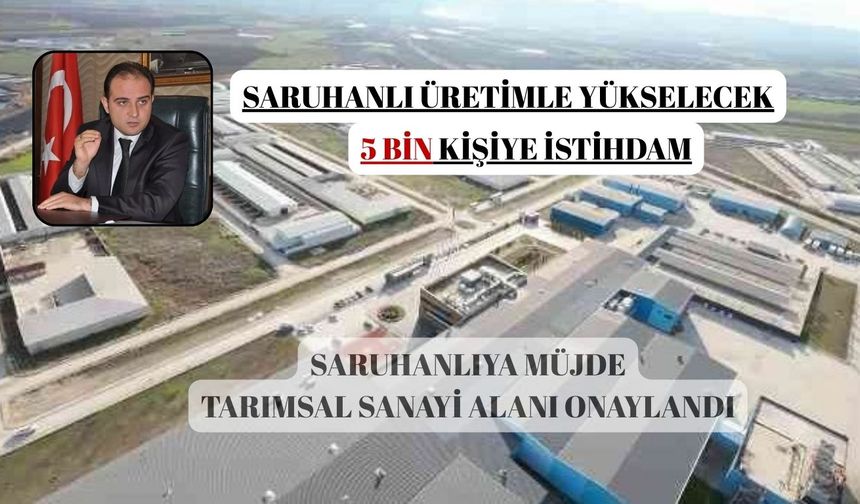 Manisa Tarımına Büyük Müjde