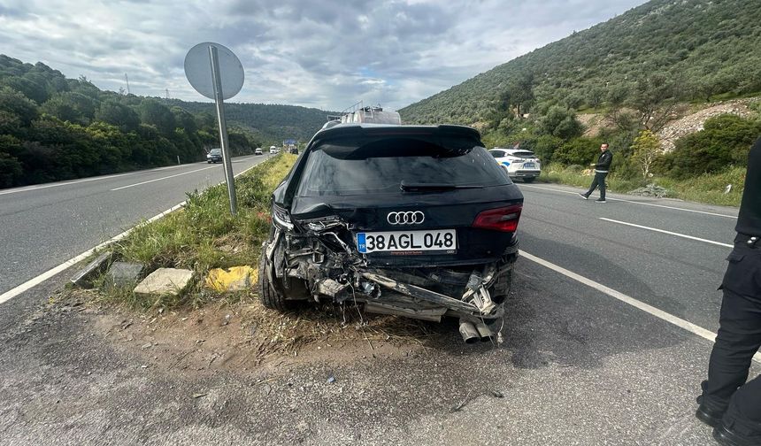 Milas’ta trafik kazası: 2 yaralı