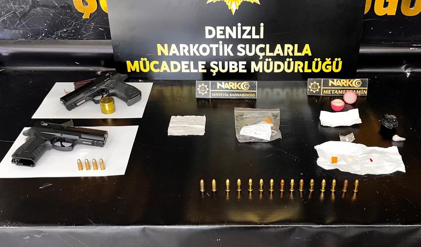 Denizli merkezli 4 ilde uyuşturucu operasyonu: 22 gözaltı