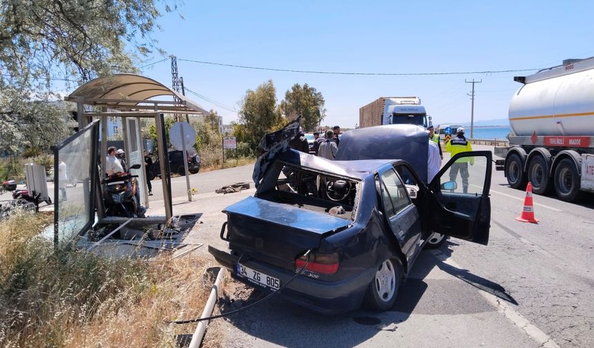 Trafikte makas faciası: 4 yaralı