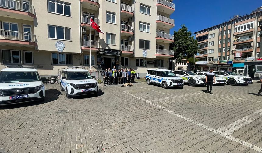 Kula emniyetine 7 yeni araç tahsis edildi