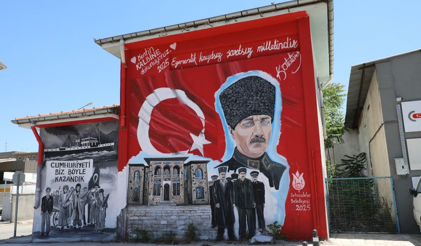 Şehzadelerin sokakları Cumhuriyetin ışığı ile aydınlanıyor