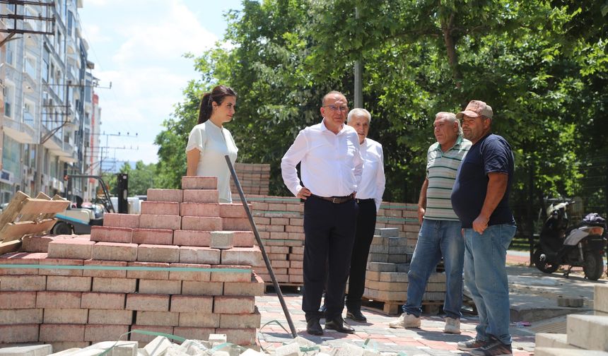 Turgutlu’nun yollarında çalışmalar devam ediyor