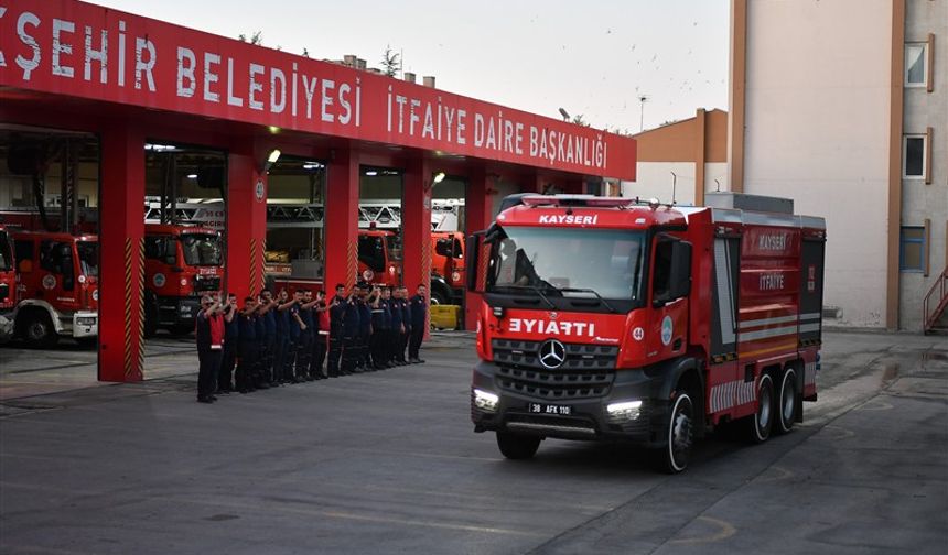 Akhisar Yangınına Kayseri Desteği