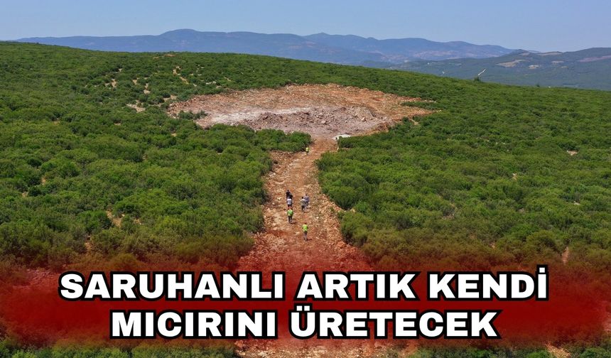 Saruhanlı artık kendi mıcırını üretecek