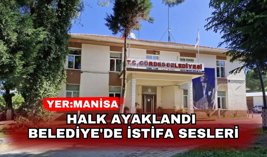 Gördes’te sık sık yaşanan su kesintileri halkı ayaklandırdı