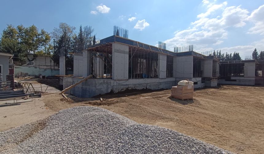 Yunusemre Mesleki Eğitim Merkezi’nin inşaatı yüzde 50 tamamlandı