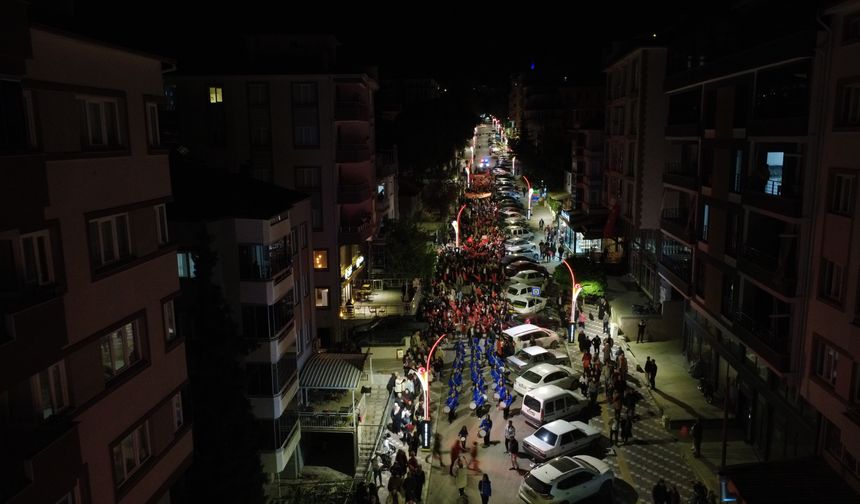 Demirci’de fener alayı coşkusu