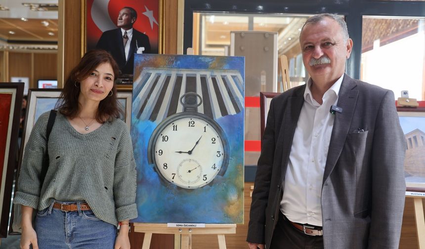 Yunusemre’den Atatürk anısına anlamlı sergi