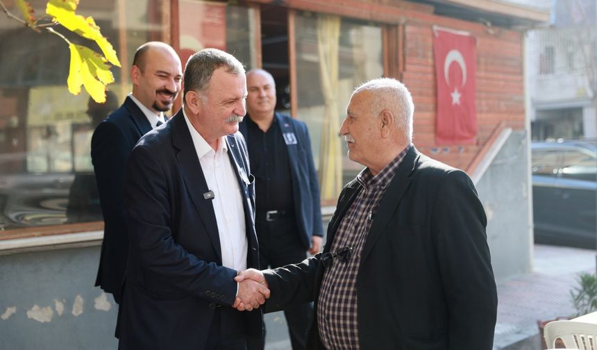 Başkan Balaban Yenimahalle'de esnafı dinledi