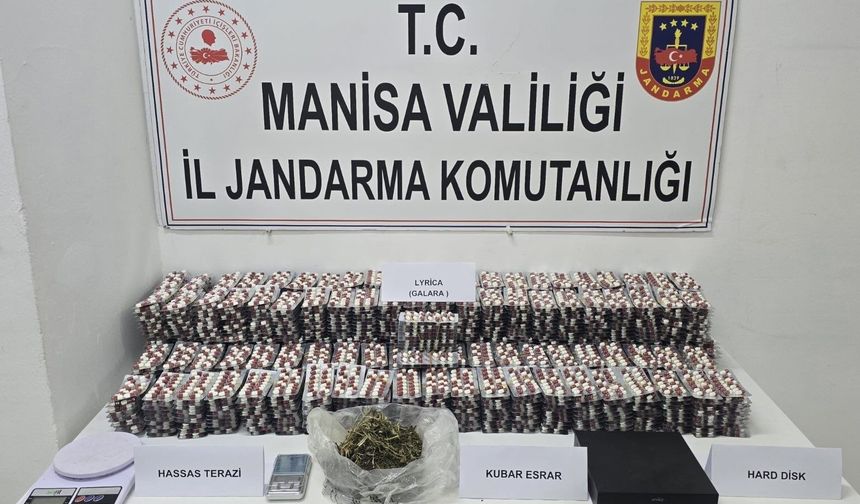 Turgutlu’da jandarmadan zehir tacirine baskın