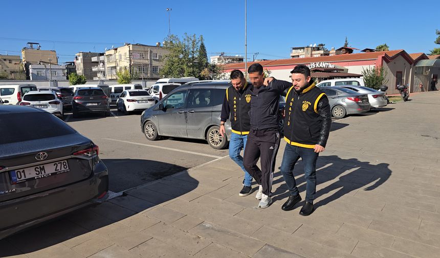 120 suç kaydı olan hırsız, otomobille geldi çekiciden telefon çaldı