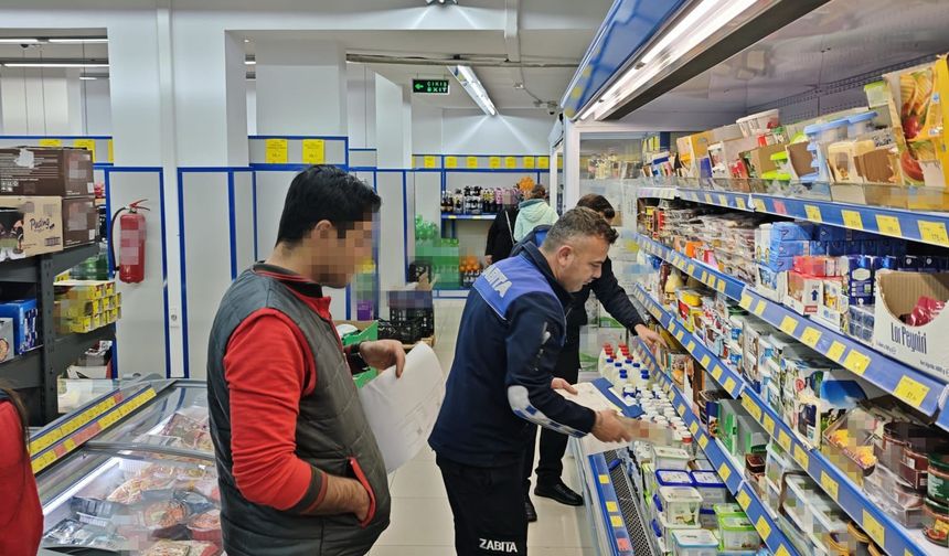 Zincir marketlere sıkı denetim