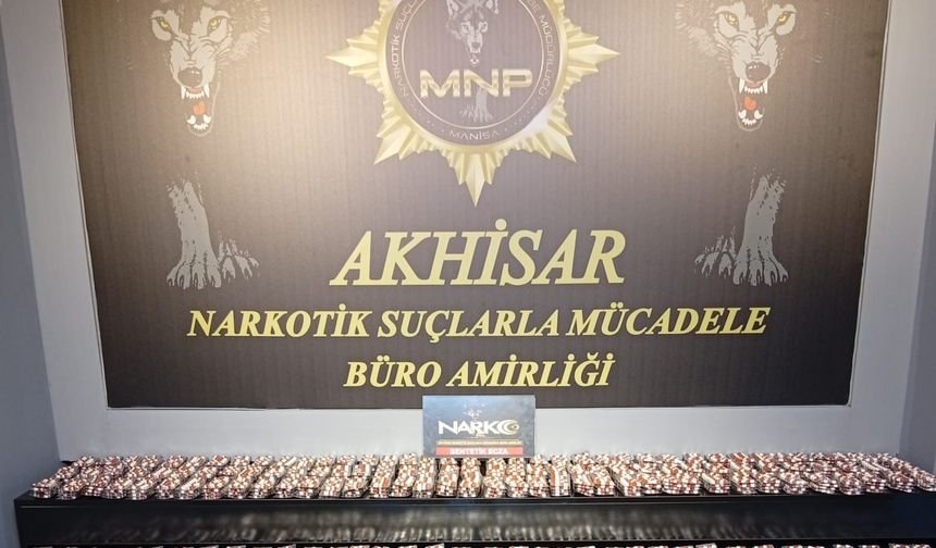 Akhisar’da uyuşturucu operasyonunda 5 tutuklama