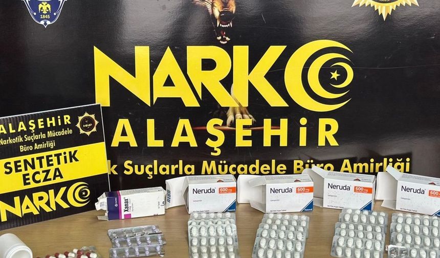 Manisa'da narkotik operasyonunda 5 tutuklama