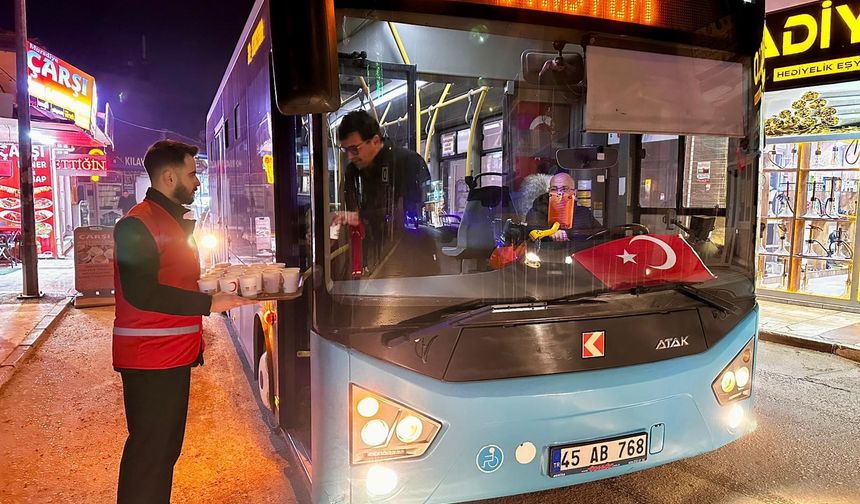 Kızılay’dan Miraç Kandili’nde 2 bin 500 kişiye ikram