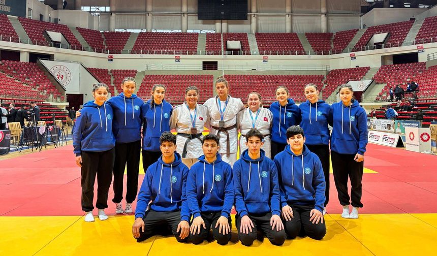 Salihlili Judocu Hira Kılkış Türkiye ikincisi oldu