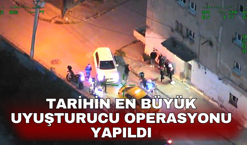 Tarihin en büyük uyuşturucu operasyonundan detaylar