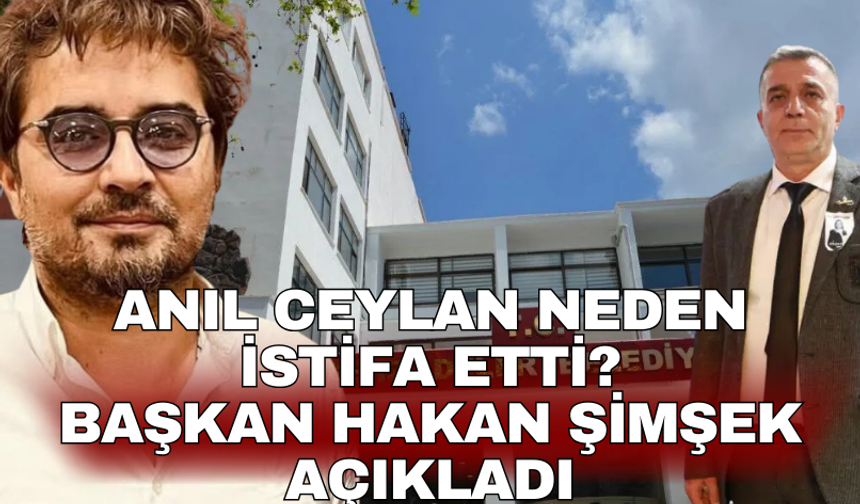Anıl Ceylan neden istifa etti? Başkan Şimşek Açıkladı