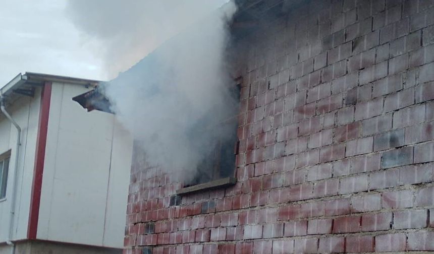 Bir yıllık emek dakikalar içinde kül oldu