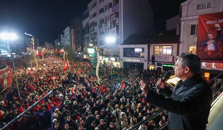 CHP Genel Başkanı Özel: "Tanju masumdur"